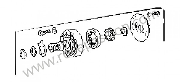 P4399 - Oelpumpe für Porsche 924 • 1984 • 924 2.0 • Coupe • Automatikgetriebe