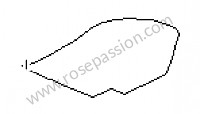 P45420 - Rivestimento pavimento per Porsche 993 / 911 Carrera • 1996 • 993 carrera 2 • Cabrio • Cambio auto