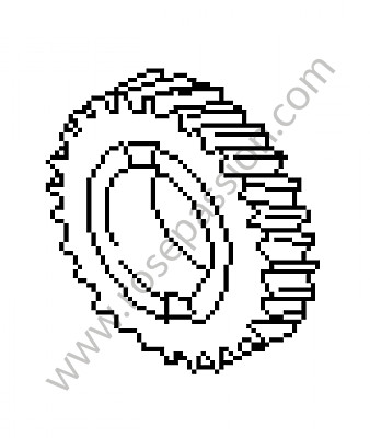 P4548 - Roda dentada para Porsche Boxster / 986 • 1998 • Boxster 2.5 • Cabrio • Caixa manual 5 velocidades