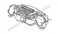 P47365 - Tramo de cables para Porsche 964 / 911 Carrera 2/4 • 1991 • 964 carrera 2 • Cabrio • Caja auto
