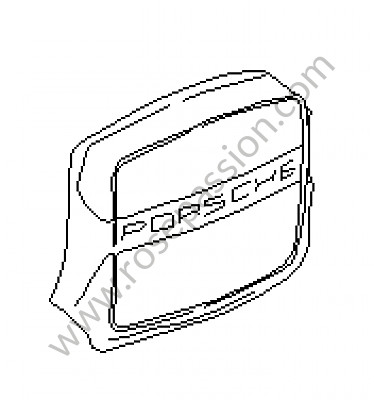 P48161 - Dispositif airbag pour Porsche 968 • 1993 • 968 • Cabrio • Boite manuelle 6 vitesses