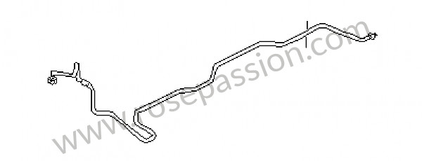 P48355 - Conduta de retorno para Porsche Boxster / 986 • 2001 • Boxster 2.7 • Cabrio • Caixa manual 5 velocidades