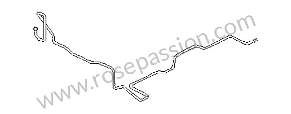 P48356 - Tubo de ar para Porsche Boxster / 986 • 2001 • Boxster 2.7 • Cabrio • Caixa manual 5 velocidades