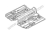 P48718 - Chapa do piso para Porsche Boxster / 986 • 2001 • Boxster s 3.2 • Cabrio • Caixa automática