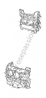 Engine crankcase for Porsche 914 • 1974 • 914 / 4 1.8 carbu • Manual gearbox, 5 speed