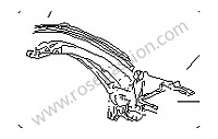 P49929 - Intelaiatura della capote per Porsche Boxster / 986 • 1997 • Boxster 2.5 • Cabrio • Cambio auto