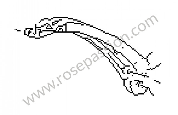 P49942 - Pilar b para Porsche Boxster / 986 • 2002 • Boxster 2.7 • Cabrio • Caja manual de 5 velocidades