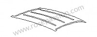 P49990 - Forro do tejadilho para Porsche Boxster / 987 • 2005 • Boxster 2.7 • Cabrio • Caixa manual 5 velocidades