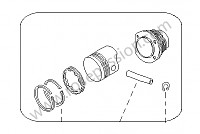 P5138 - Zylinder mit kolben 914 / 4 1.7 für Porsche 914 • 1972 • 914 / 4 1.7 • 5-gang-handschaltgetriebe