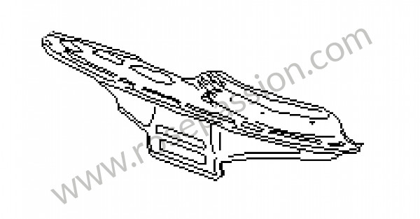 P52236 - Tableau de bord pour Porsche 993 / 911 Carrera • 1995 • 993 carrera 2 • Cabrio • Boite manuelle 6 vitesses