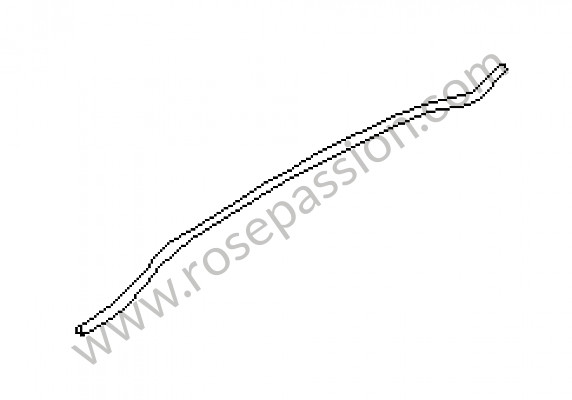P52257 - Guide tube for Porsche 993 / 911 Carrera • 1998 • 993 carrera 2 • Targa • Automatic gearbox