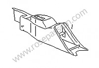 P54231 - Consola central para Porsche 993 / 911 Carrera • 1995 • 993 rs • Coupe • Caja manual de 6 velocidades