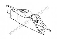 P54241 - Consola central para Porsche 964 / 911 Carrera 2/4 • 1993 • 964 carrera 2 • Coupe • Caixa manual 5 velocidades