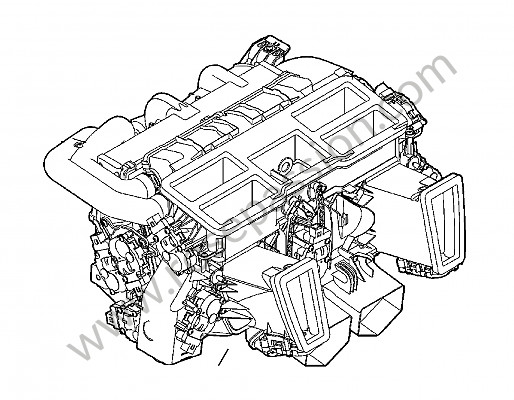 P548599 - REPARTITEUR pour Porsche Panamera / 970 • 2011 • Panamera 2s • Boite manuelle 6 vitesses