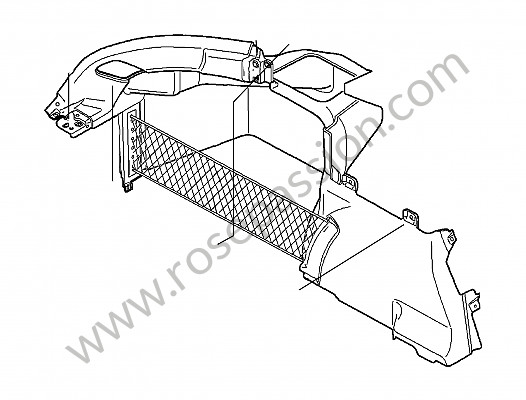 P556421 - RIVESTIMENTO PANNELLI LATERALI BLU YACHTING per Porsche Panamera / 970 • 2010 • Panamera turbo • Cambio pdk