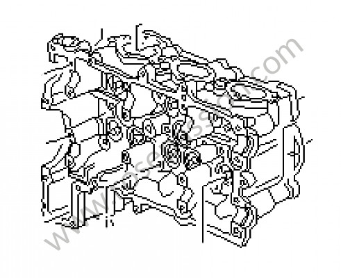 P56749 - Cilinderkop voor Porsche Boxster / 986 • 1997 • Boxster 2.5 • Cabrio • Manuele bak 5 versnellingen