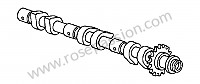 P56875 - Camshaft for Porsche Boxster / 986 • 2001 • Boxster 2.7 • Cabrio • Manual gearbox, 5 speed