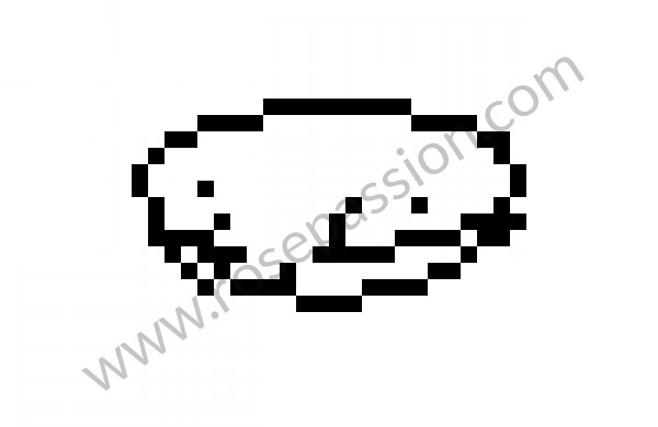 P57391 - Rondelle pour Porsche Boxster / 986 • 2000 • Boxster 2.7 • Cabrio • Boite manuelle 5 vitesses