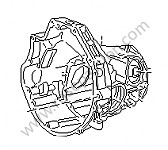 P5753 - Final-drive housing for Porsche 924 • 1982 • 924 2.0 • Coupe • Automatic gearbox