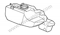 P57703 - Serbatoio carburante per Porsche 996 / 911 Carrera • 2002 • 996 carrera 4 • Targa • Cambio manuale 6 marce