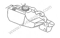 P57703 - Réservoir de carburant pour Porsche 996 Turbo / 996T / 911 Turbo / GT2 • 2004 • 996 turbo • Coupe • Boite auto