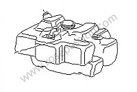 P57704 - Brandstofreservoir voor Porsche Boxster / 986 • 2000 • Boxster s 3.2 • Cabrio • Manuele bak 6 versnellingen