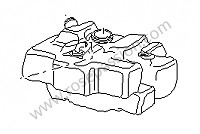 P57704 - Brandstofreservoir voor Porsche 996 / 911 Carrera • 1998 • 996 carrera 2 • Cabrio • Manuele bak 6 versnellingen