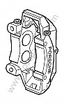 P58692 - Fixed calliper for Porsche 996 / 911 Carrera • 2000 • 996 carrera 4 • Coupe • Automatic gearbox