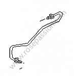 P58819 - Tubazione del freno per Porsche Boxster / 986 • 2000 • Boxster 2.7 • Cabrio • Cambio manuale 5 marce