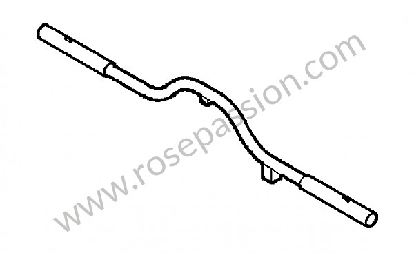 P59685 - Rohr für Porsche 997-2 / 911 Carrera • 2012 • 997 c2 gts • Cabrio • Porsche doppelkupplungsgetriebe