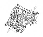 P59717 - Body front section for Porsche Boxster / 986 • 2001 • Boxster s 3.2 • Cabrio • Automatic gearbox