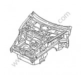 P59718 - Body front section for Porsche 996 / 911 Carrera • 2004 • 996 carrera 4 • Targa • Manual gearbox, 6 speed