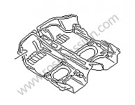 P61589 - Revestimiento del suelo para Porsche 996 / 911 Carrera • 1998 • 996 carrera 2 • Coupe • Caja auto