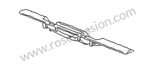 P61639 - Bekleding voor Porsche Boxster / 986 • 2000 • Boxster s 3.2 • Cabrio • Manuele bak 6 versnellingen