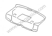 P61734 - Adhesive carpet for Porsche 996 / 911 Carrera • 1999 • 996 carrera 2 • Coupe • Manual gearbox, 6 speed