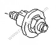 P6240 - Membrane pour Porsche 928 • 1981 • 928 4.5 • Coupe • Boite auto