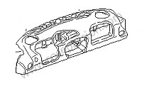 P62429 - Habillage planche de bord pour Porsche 996 Turbo / 996T / 911 Turbo / GT2 • 2004 • 996 turbo • Cabrio • Boite auto