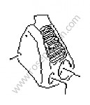 P62660 - Side vent for Porsche Boxster / 986 • 1999 • Boxster 2.5 • Cabrio • Automatic gearbox