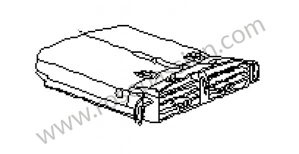 P63009 - Centre nozzle for Porsche 996 GT3 / GT3-1 • 2005 • 996 gt3 • Coupe • Manual gearbox, 6 speed