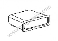 P63297 - Shelf for Porsche Boxster / 986 • 2002 • Boxster s 3.2 • Cabrio • Automatic gearbox