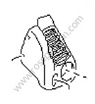 P63318 - Tobera lateral para Porsche 996 Turbo / 996T / 911 Turbo / GT2 • 2001 • 996 turbo • Coupe • Caja manual de 6 velocidades