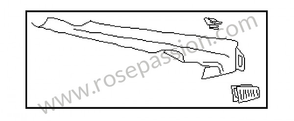 P64203 - Lining for Porsche 996 / 911 Carrera • 2003 • 996 carrera 4 • Coupe • Automatic gearbox