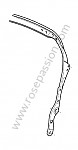 P64835 - Main folding top bow for Porsche 997-1 / 911 Carrera • 2008 • 997 c2 • Cabrio • Manual gearbox, 6 speed