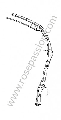 P64835 - Main folding top bow for Porsche 996 / 911 Carrera • 2005 • 996 carrera 4 • Cabrio • Manual gearbox, 6 speed