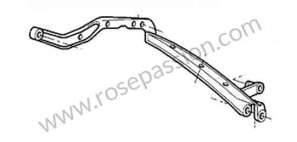P64896 - Roof frame for Porsche 997-1 / 911 Carrera • 2006 • 997 c4 • Cabrio • Manual gearbox, 6 speed