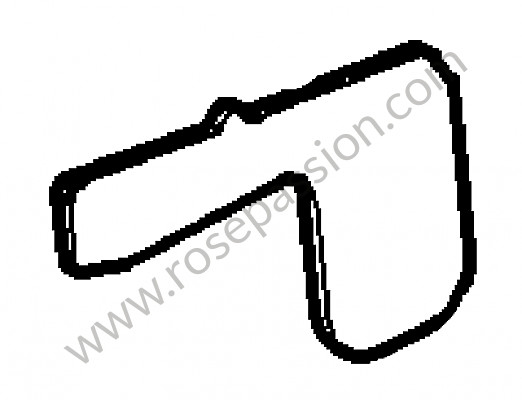 P64955 - 密封垫 为了 Porsche 997-2 / 911 Carrera • 2009 • 997 c2s • Cabrio