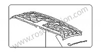 P64971 - Telaio del tetto per Porsche 996 / 911 Carrera • 2004 • 996 carrera 2 • Cabrio • Cambio manuale 6 marce