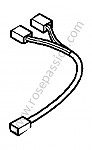 P65570 - Tramo de cables para Porsche 997-2 / 911 Carrera • 2009 • 997 c4s • Targa • Caja pdk