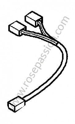 P65570 - Condutor electrico para Porsche 997-2 / 911 Carrera • 2012 • 997 c4s • Targa • Caixa manual 6 velocidades