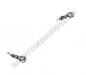 P66140 - Parafuso em u para Porsche Boxster / 986 • 2001 • Boxster 2.7 • Cabrio • Caixa automática